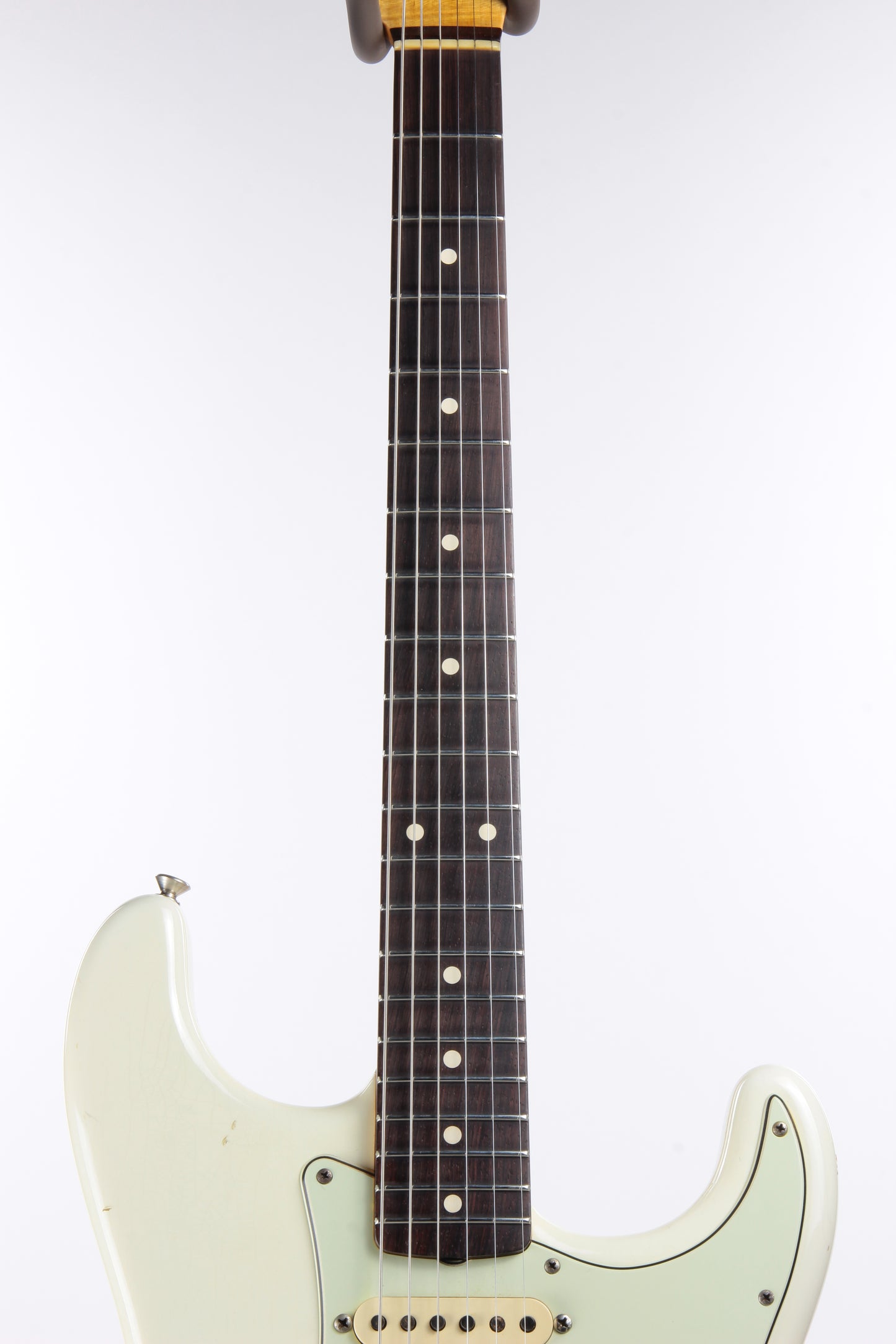 1959 Fender Custom Shop BRAZILIAN ROSEWOOD Stratocaster Relic Olympic White - John Cruz Pups, Wildwood 10!