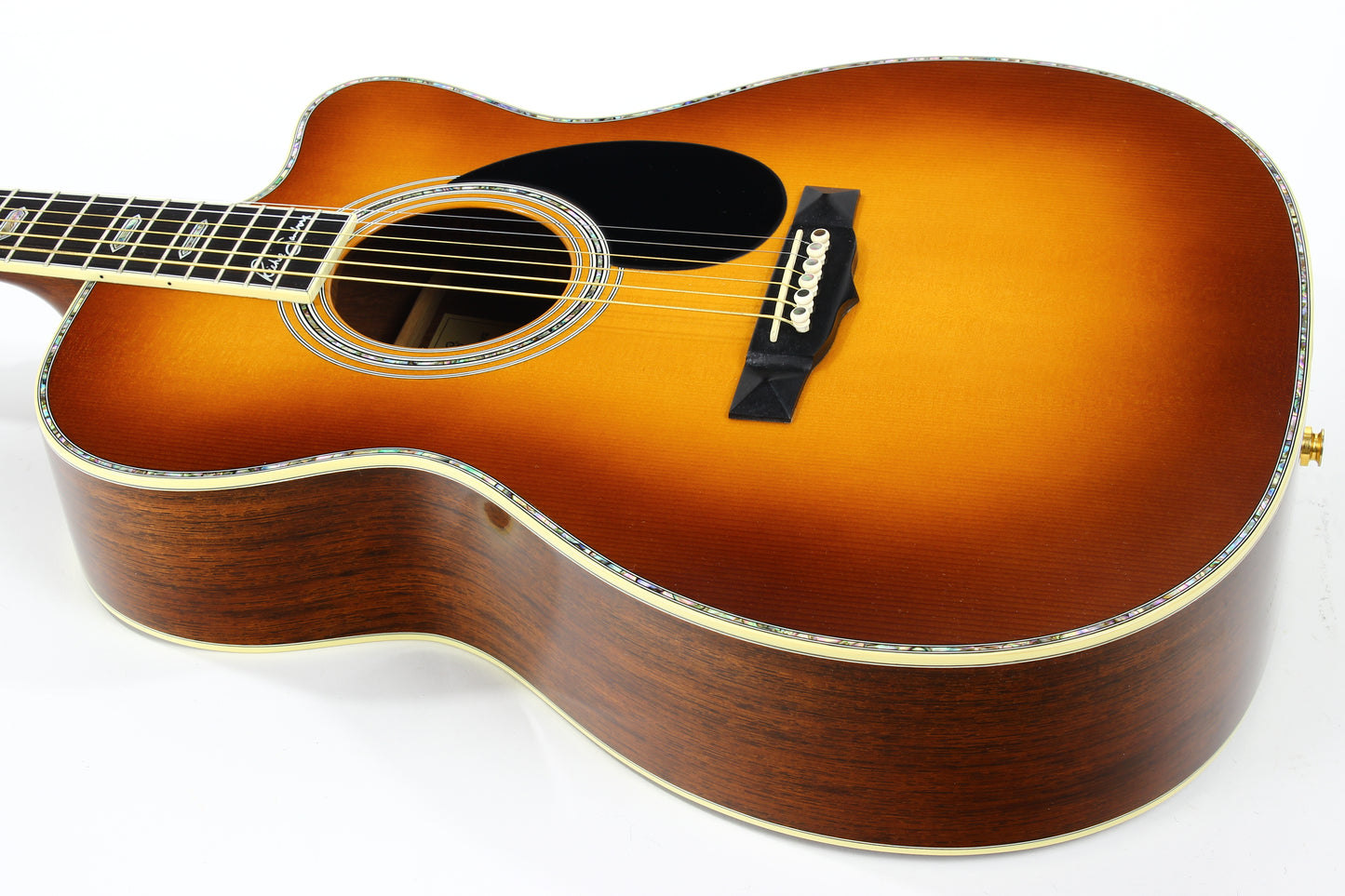 2006 Martin OMC-41 Richie Sambora Signature 6-String Madagascar Rosewood Acoustic Guitar - om45 om42 signed label