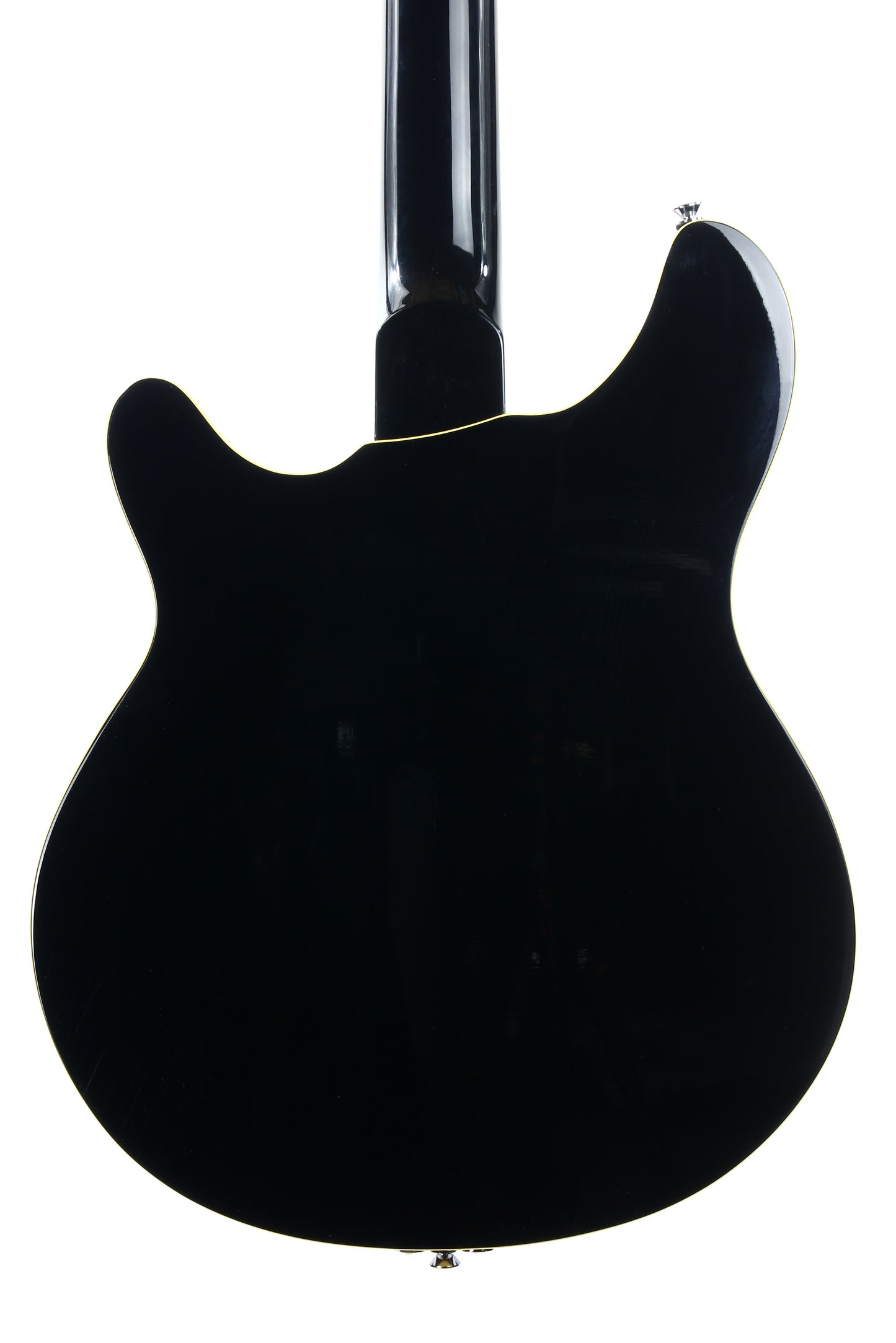 2012 Italia Rimini 12-String BLACK -- Semi Hollowbody Electric Guitar, Trev Wilkerson Design