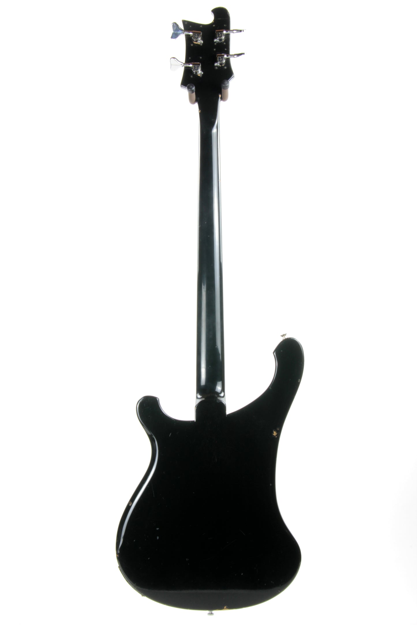 1978 Rickenbacker 4001 Jetglo Black Electric Bass Guitar! Vintage 1970's Ric