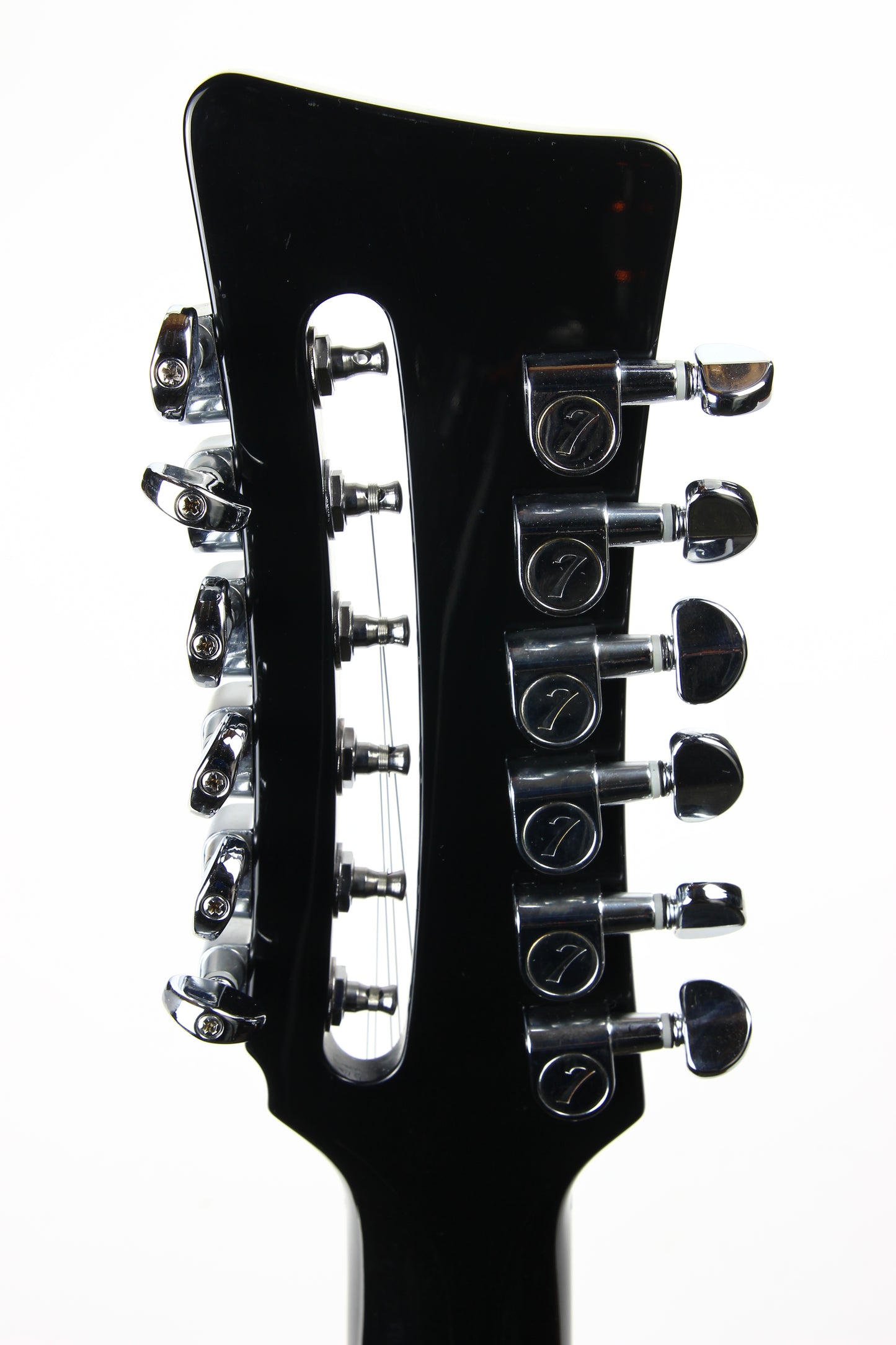 2012 Italia Rimini 12-String BLACK -- Semi Hollowbody Electric Guitar, Trev Wilkerson Design