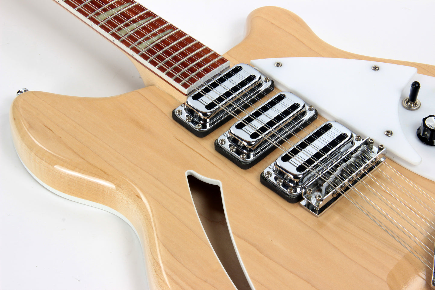 1997 Rickenbacker 370/12 VP MG - Mapleglo, 3 Toaster Pickups, 12-string Roger McGuinn Byrds type
