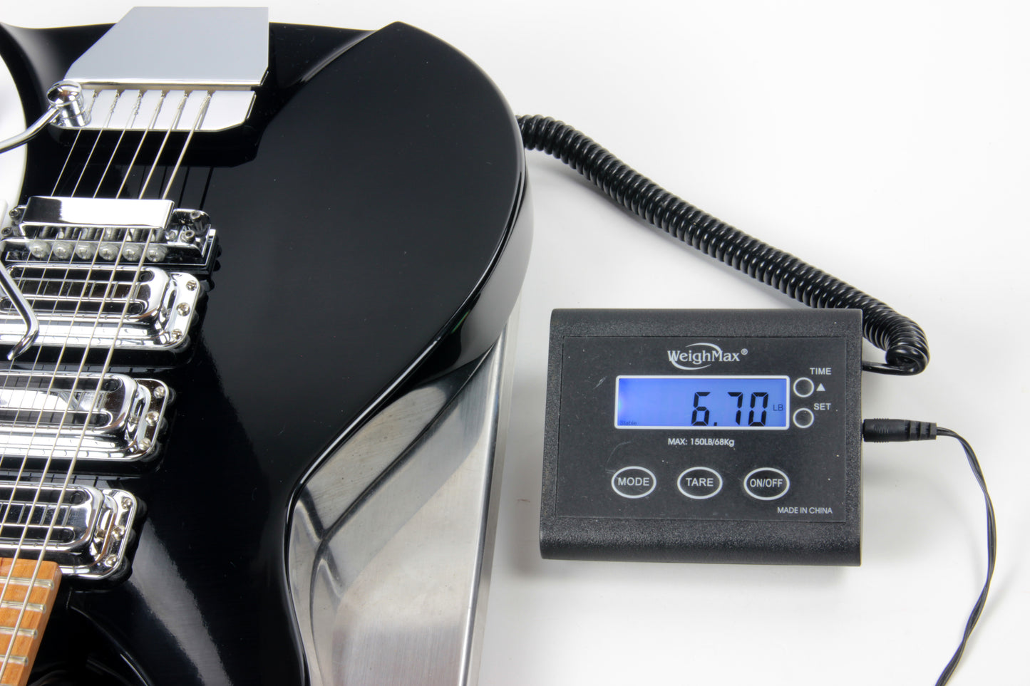 2016 Rickenbacker 325c64 Miami 325 Jetglo Black VOX Python Strap John Lennon!