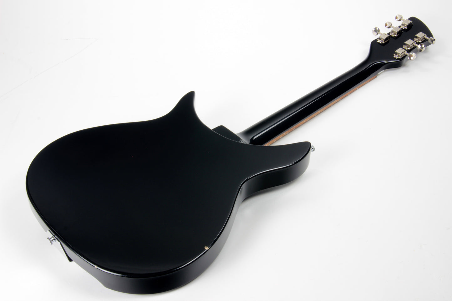 2016 Rickenbacker 325c64 Miami 325 Jetglo Black VOX Python Strap John Lennon!