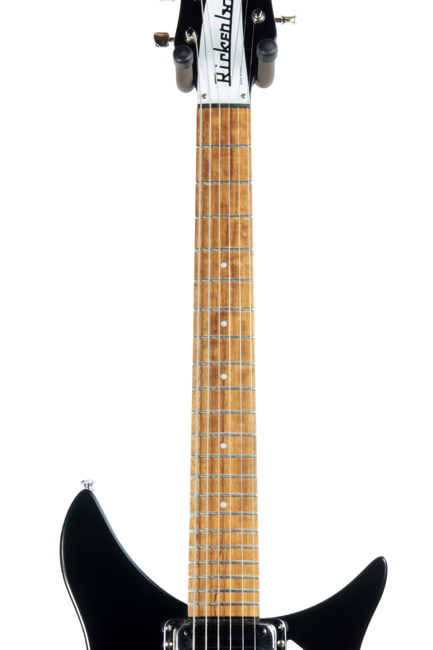 2016 Rickenbacker 325c64 Miami 325 Jetglo Black VOX Python Strap John Lennon!