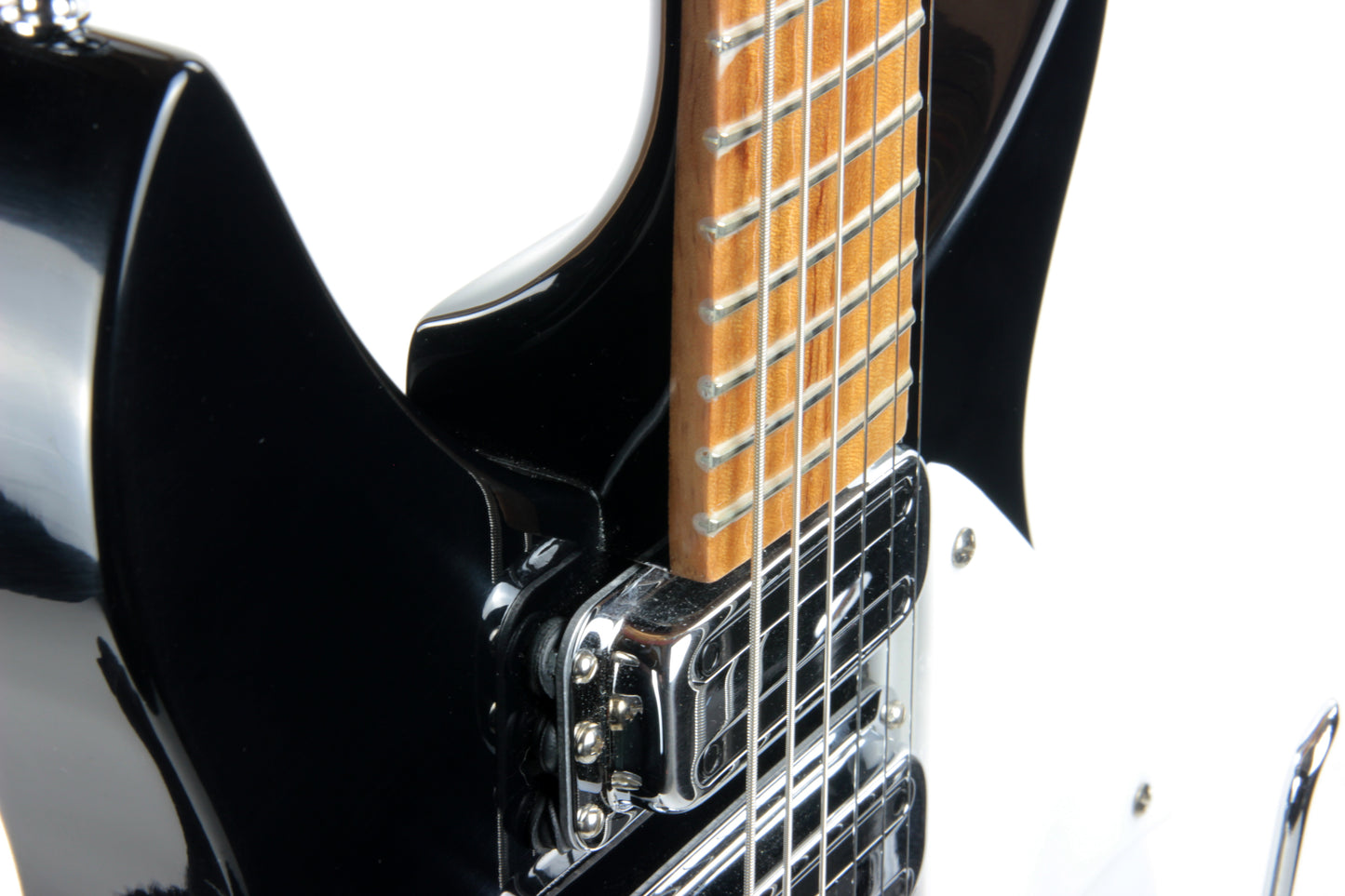 2016 Rickenbacker 325c64 Miami 325 Jetglo Black VOX Python Strap John Lennon!