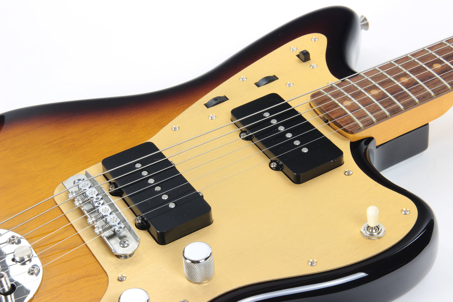 2018 Fender 60th Anniversary '58 Jazzmaster Sunburst USA American Vintage 1958 Reissue - ASH, Rosewood Fretboard 2-Color