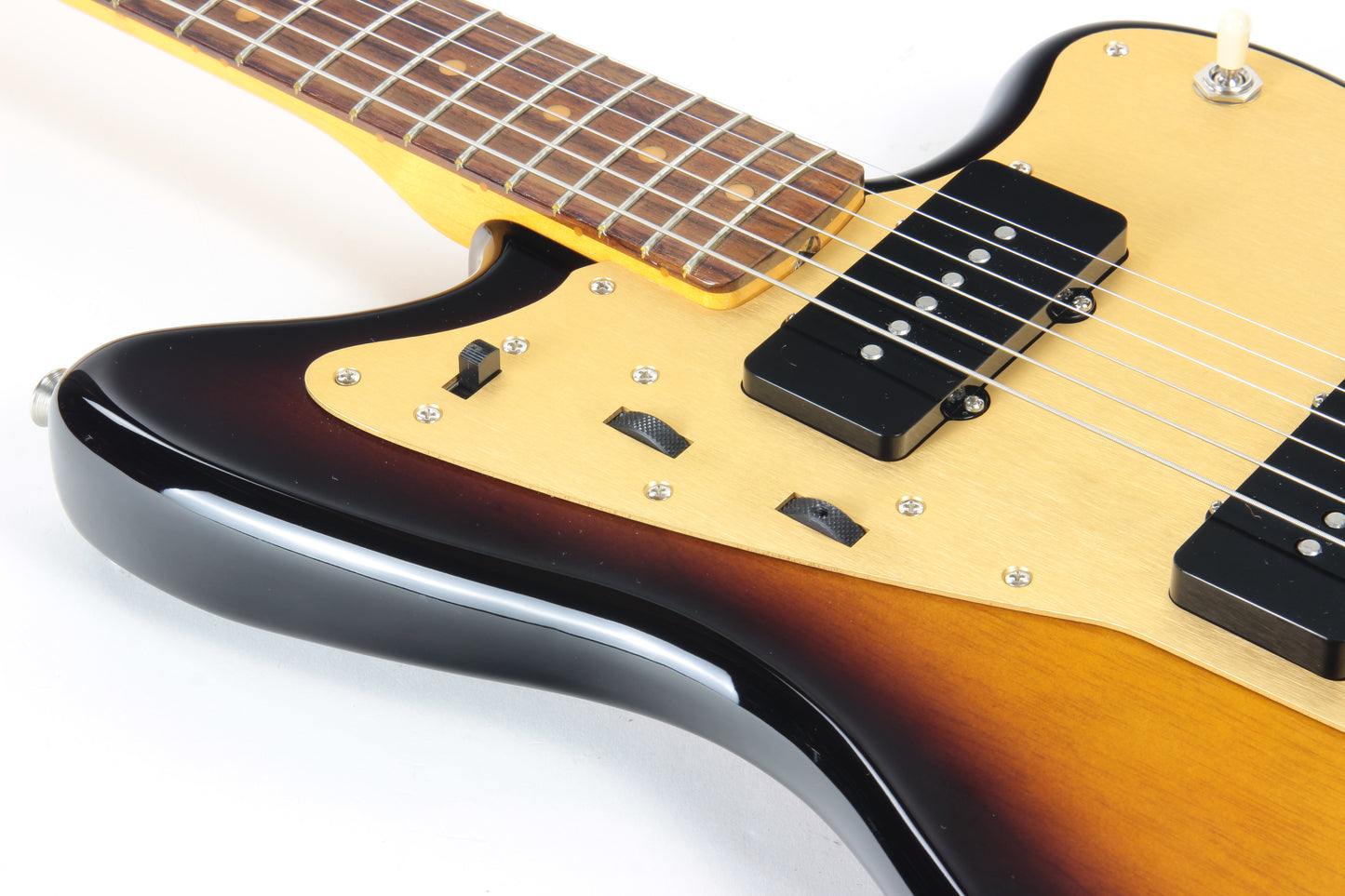 2018 Fender 60th Anniversary '58 Jazzmaster Sunburst USA American Vintage 1958 Reissue - ASH, Rosewood Fretboard 2-Color