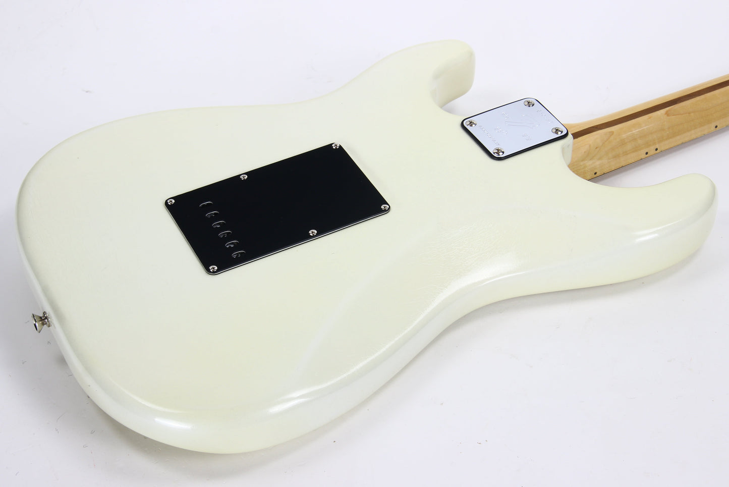 NOS! 1979 Fender 25th Silver Anniversary Stratocaster in WHITE PEARLESCENT! Original BOX, Paperwork etc!