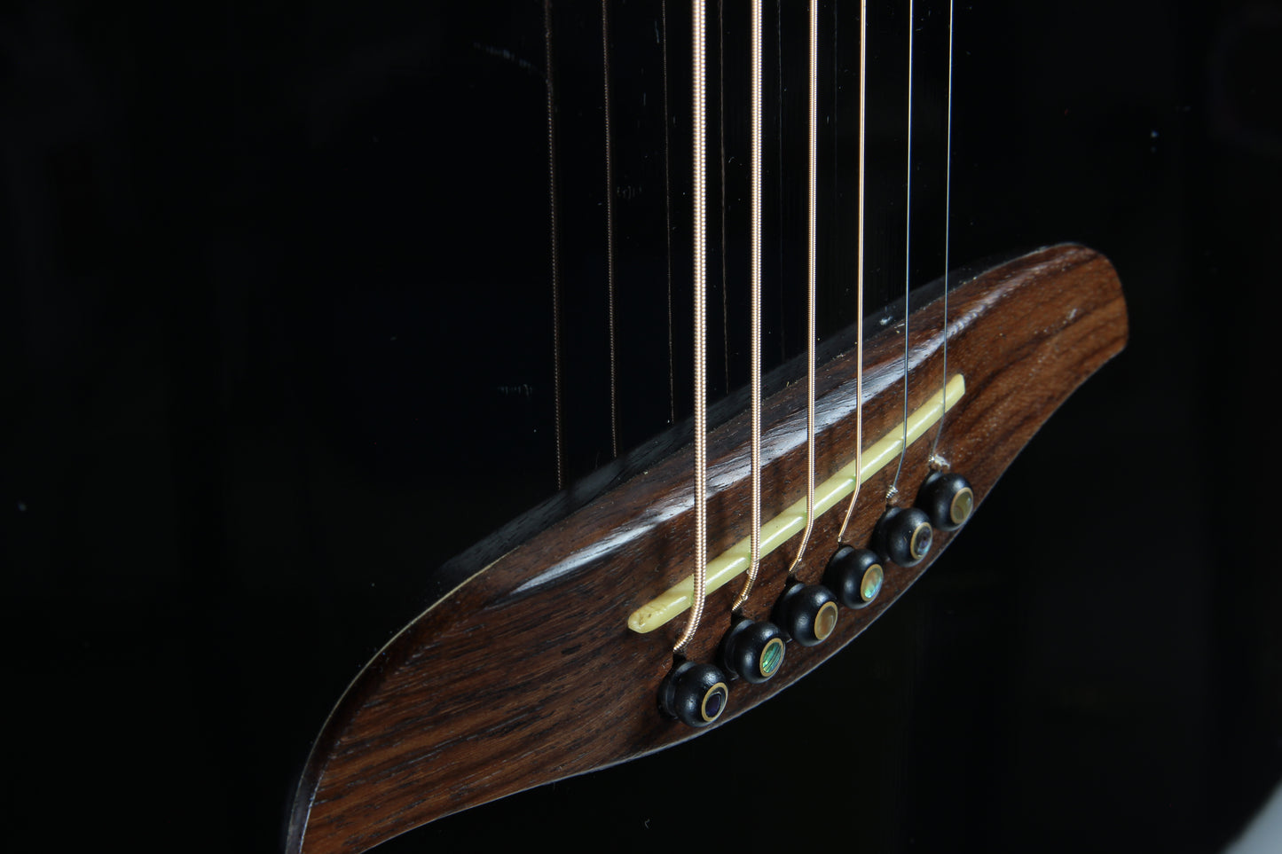 1995 Alvarez Yairi JY 10 BK Black Gloss - Signed by Kazuo! Jumbo Acoustic Guitar Japan MIJ