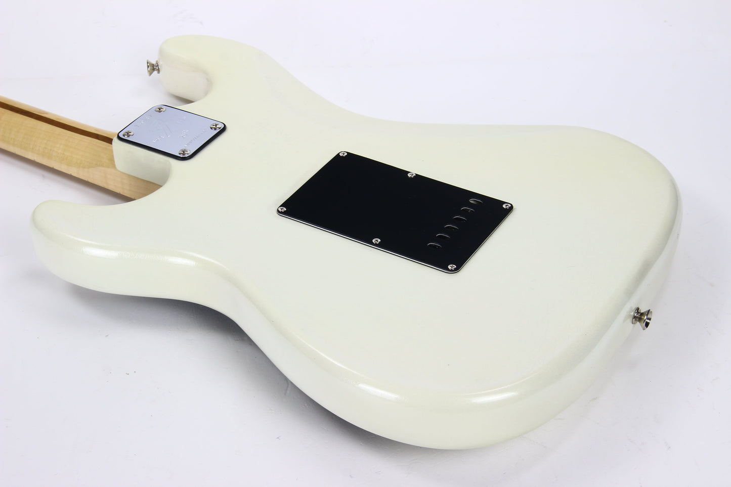 NOS! 1979 Fender 25th Silver Anniversary Stratocaster in WHITE PEARLESCENT! Original BOX, Paperwork etc!
