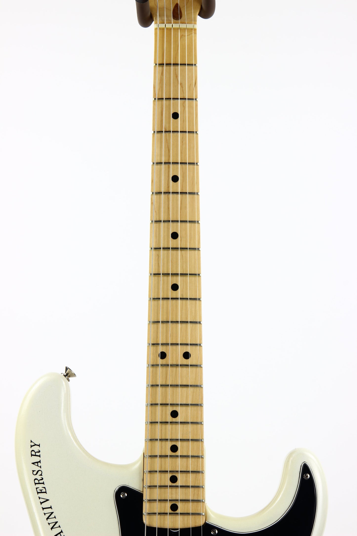 NOS! 1979 Fender 25th Silver Anniversary Stratocaster in WHITE PEARLESCENT! Original BOX, Paperwork etc!