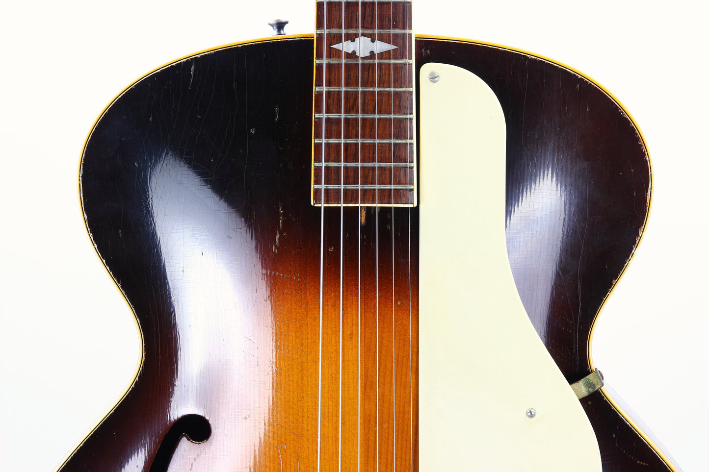 1950 Epiphone Triumph Sunburst Archtop Acoustic - One Owner Vintage Guitar