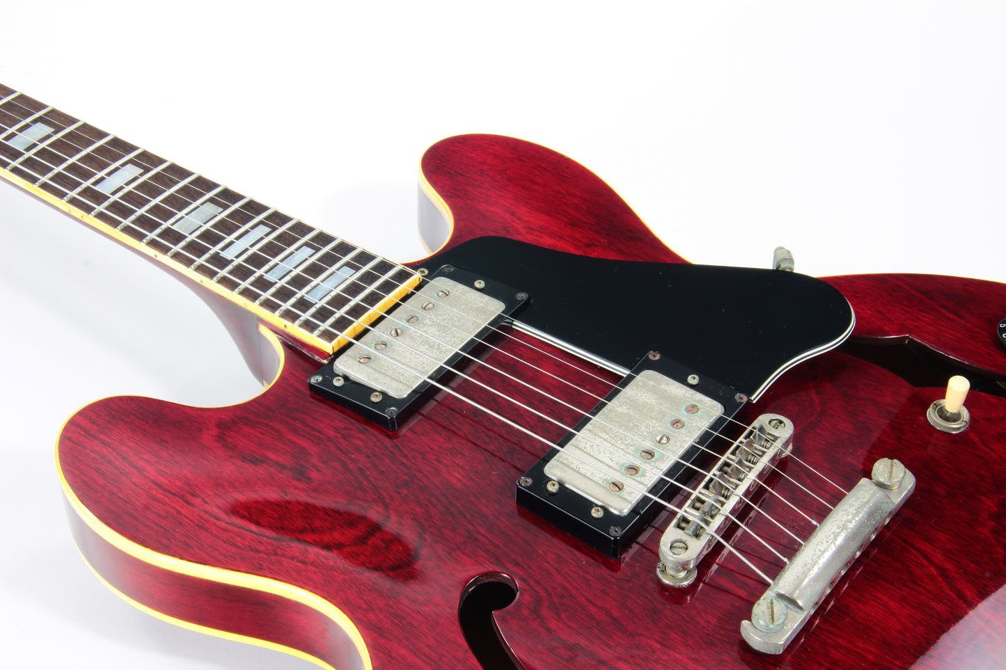 1979 Greco SA-550 Vintage Semi-Hollowbody Guitar Cherry Red ES-335 - MIJ Japan Fujigen