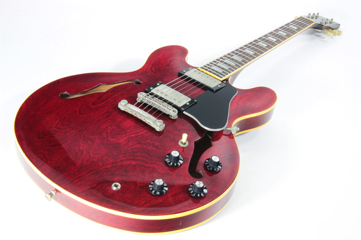 1979 Greco SA-550 Vintage Semi-Hollowbody Guitar Cherry Red ES-335 - MIJ Japan Fujigen