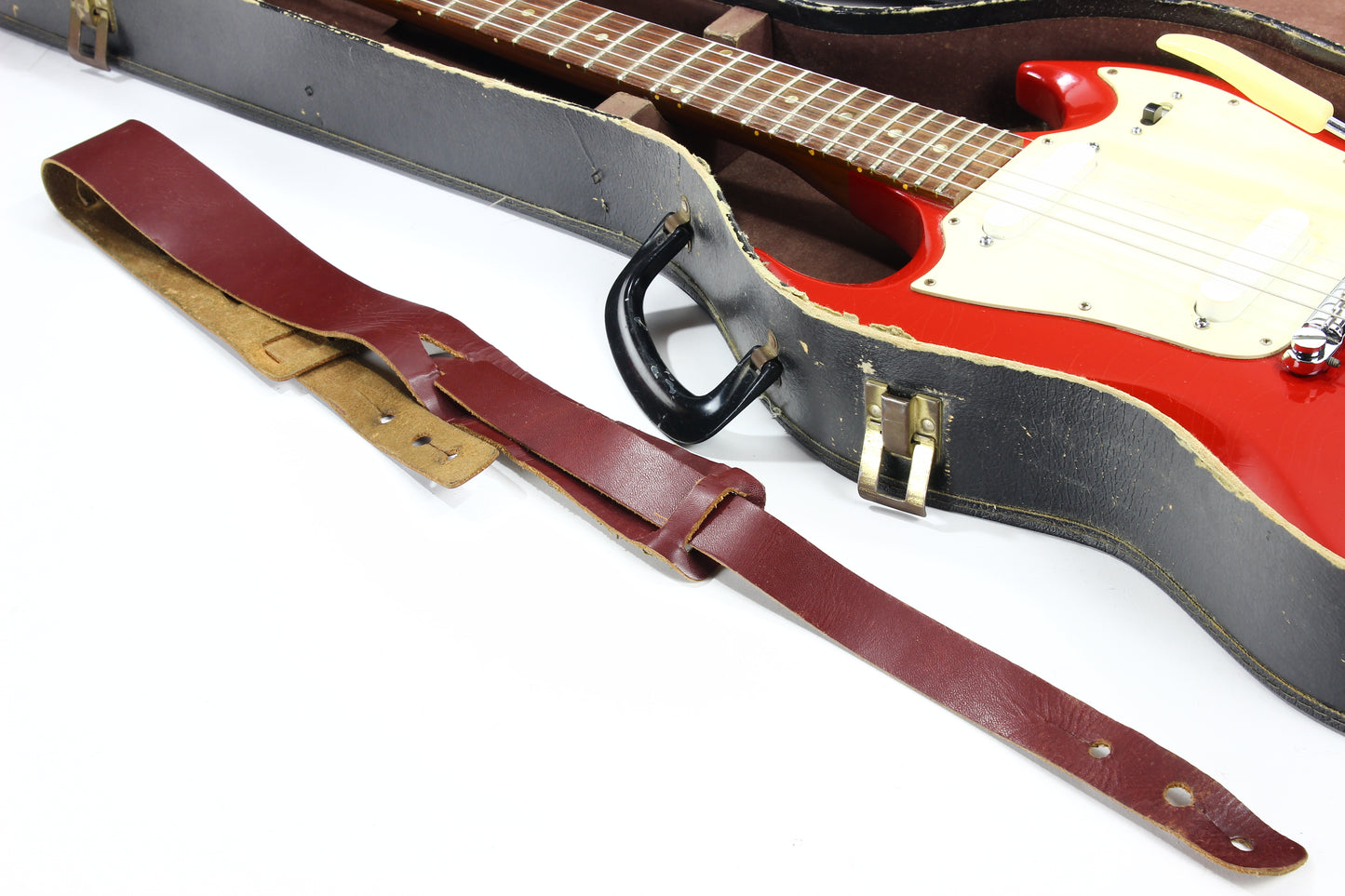 1966 Gibson SG Melody Maker D Vintage Electric Guitar FIRE ENGINE RED -- 100% Original w/ Case, Cardinal