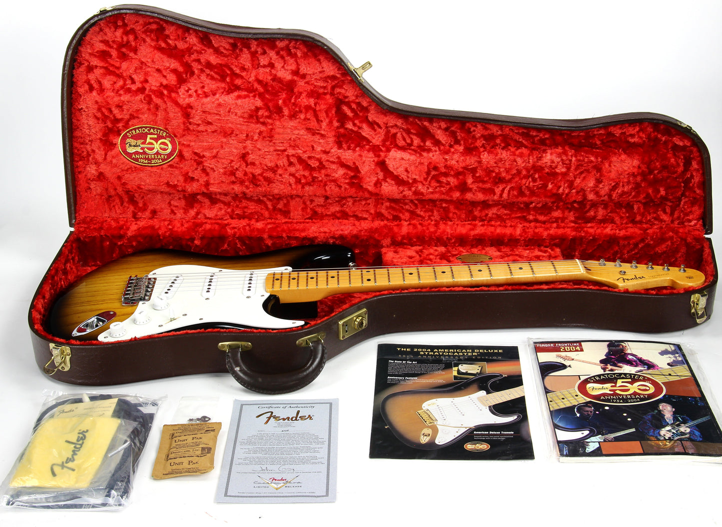 2004 Fender Custom Shop Masterbuilt JOHN CRUZ 1954 Stratocaster '54 50th Anniversary 2-Tone Sunburst