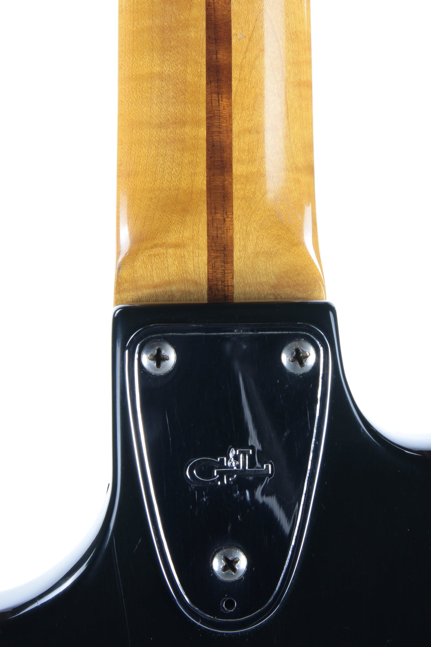 1980 G&L F-100 Series II Black Leo Fender w/ OHSC - Cool Player-Grade Guitar f100