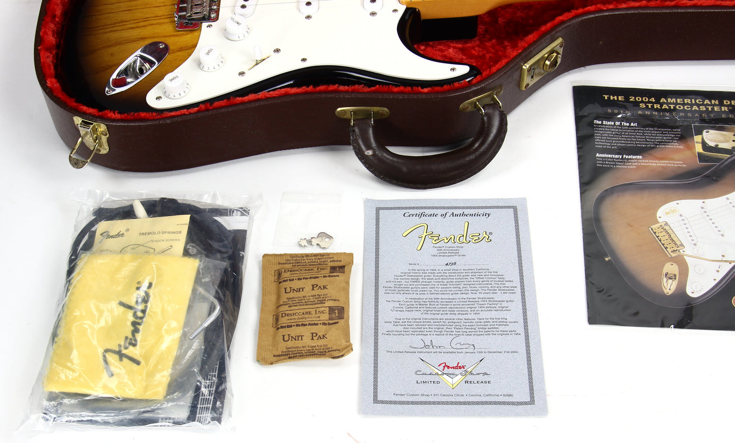 2004 Fender Custom Shop Masterbuilt JOHN CRUZ 1954 Stratocaster '54 50th Anniversary 2-Tone Sunburst