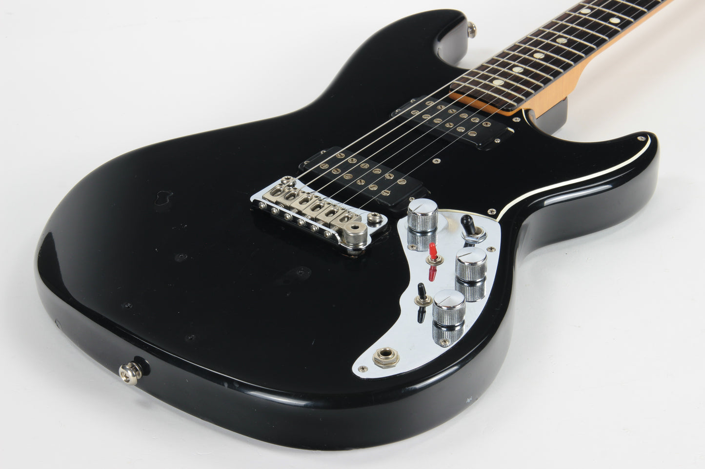 1980 G&L F-100 Series II Black Leo Fender w/ OHSC - Cool Player-Grade Guitar f100