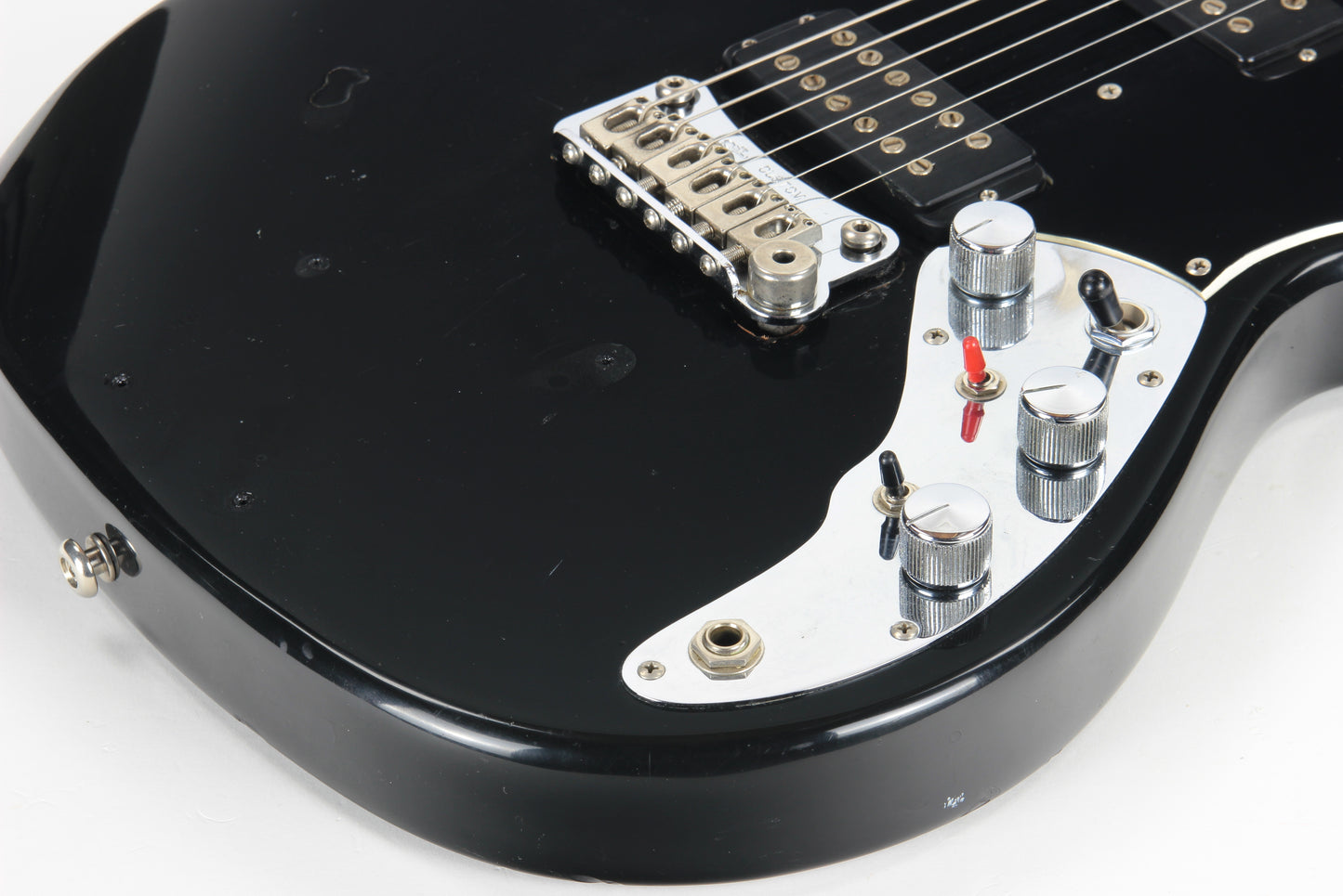 1980 G&L F-100 Series II Black Leo Fender w/ OHSC - Cool Player-Grade Guitar f100