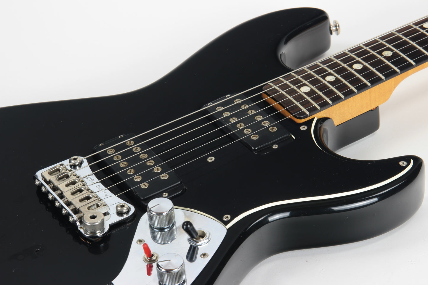 1980 G&L F-100 Series II Black Leo Fender w/ OHSC - Cool Player-Grade Guitar f100