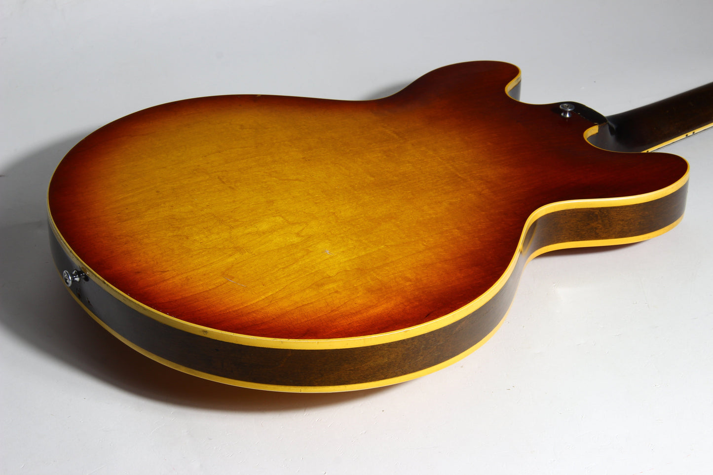 1965 Gibson ES-335 TD w/ Original Case - WIDE 1964 NUT, 2 PAT # PAF's, No Breaks!