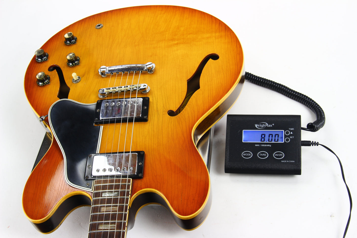 1965 Gibson ES-335 TD w/ Original Case - WIDE 1964 NUT, 2 PAT # PAF's, No Breaks!