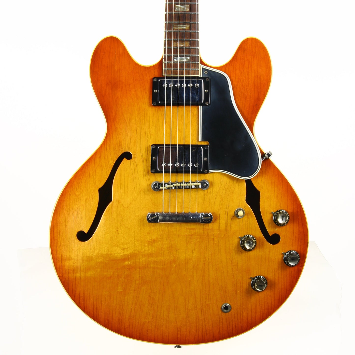 1965 Gibson ES-335 TD w/ Original Case - WIDE 1964 NUT, 2 PAT # PAF's, No Breaks!