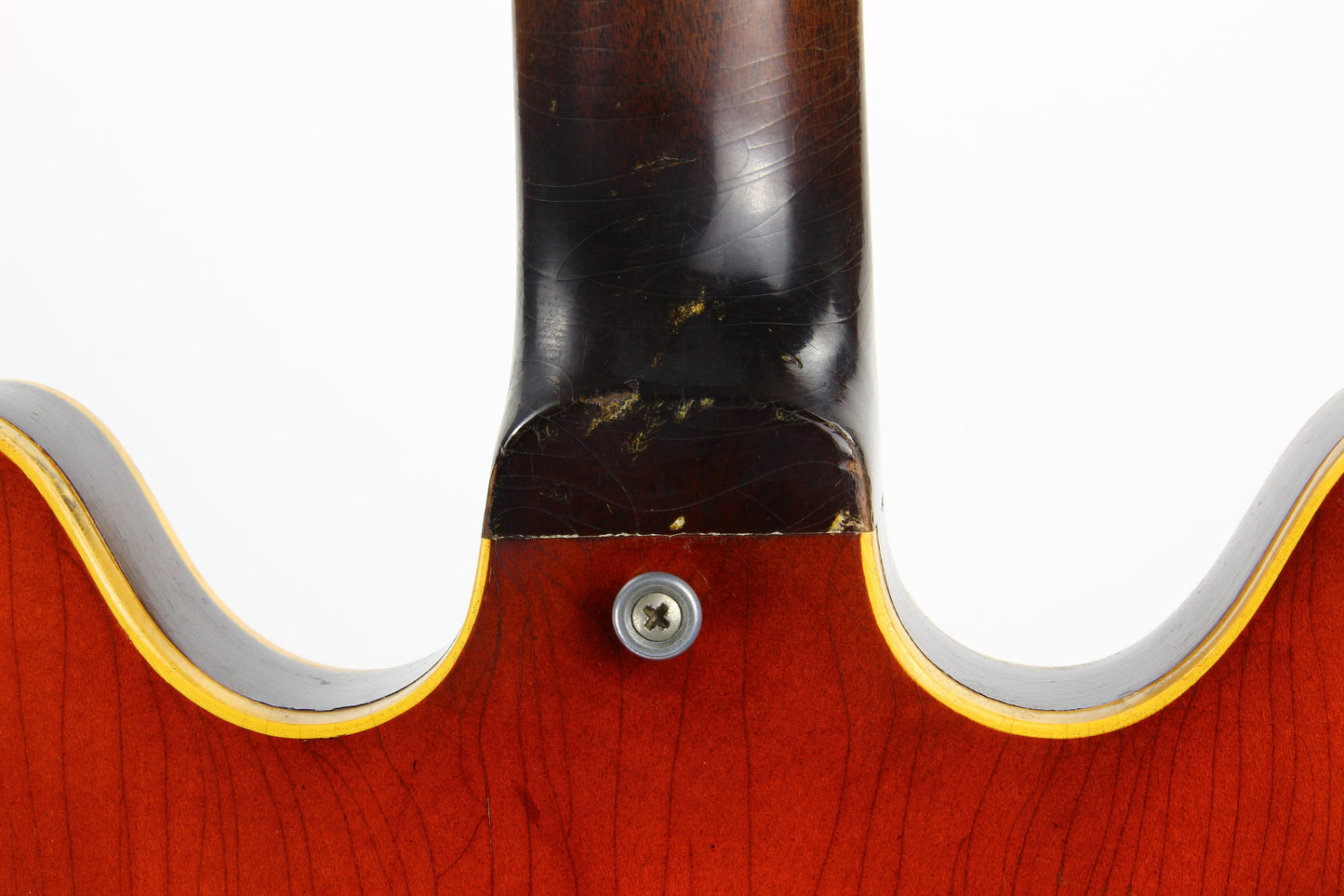 1965 Gibson ES-335 TD w/ Original Case - WIDE 1964 NUT, 2 PAT # PAF's, No Breaks!