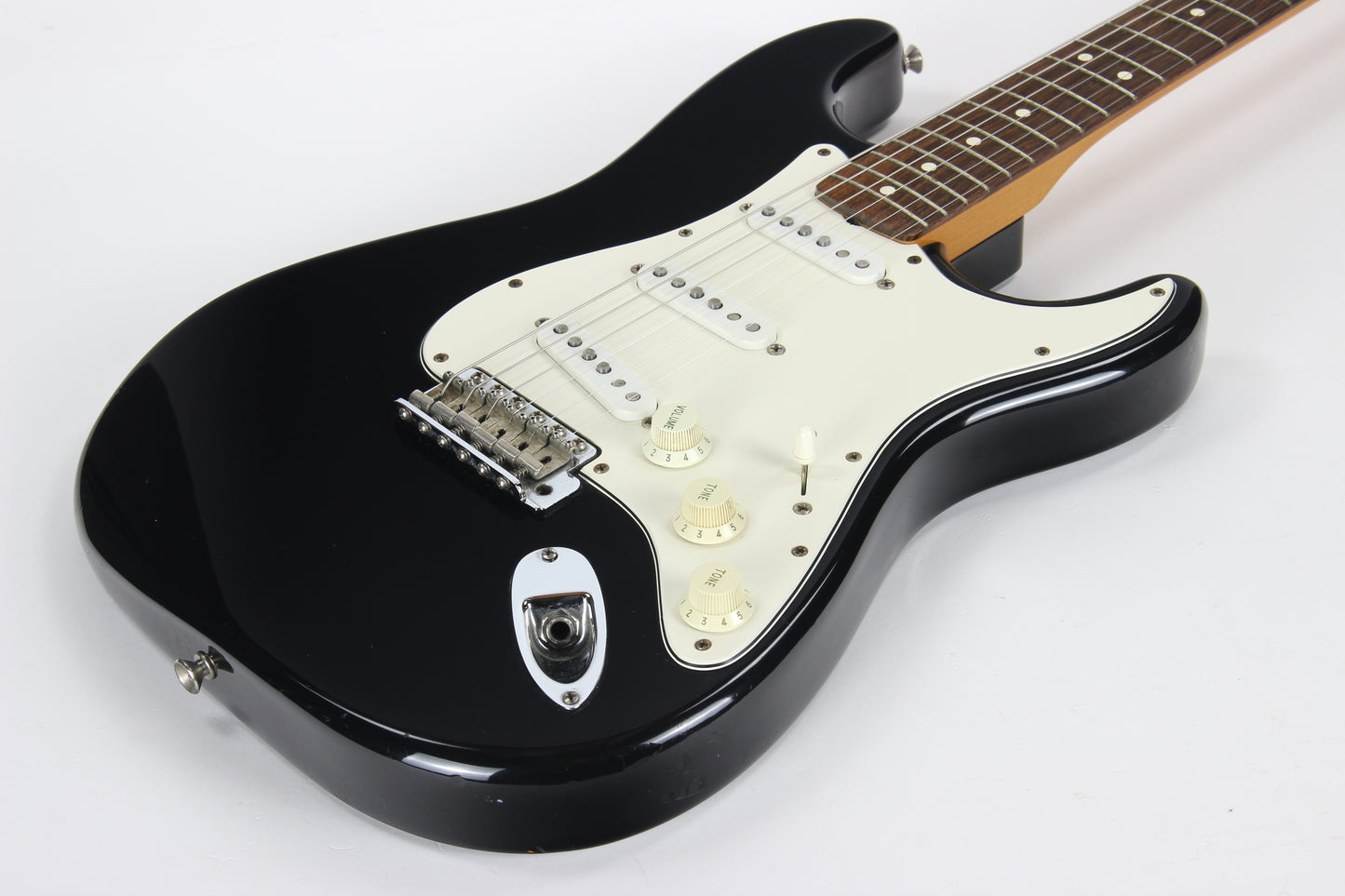 1996 Fender American Vintage '62 Reissue Stratocaster AVRI Black Strat 1962 USA Made