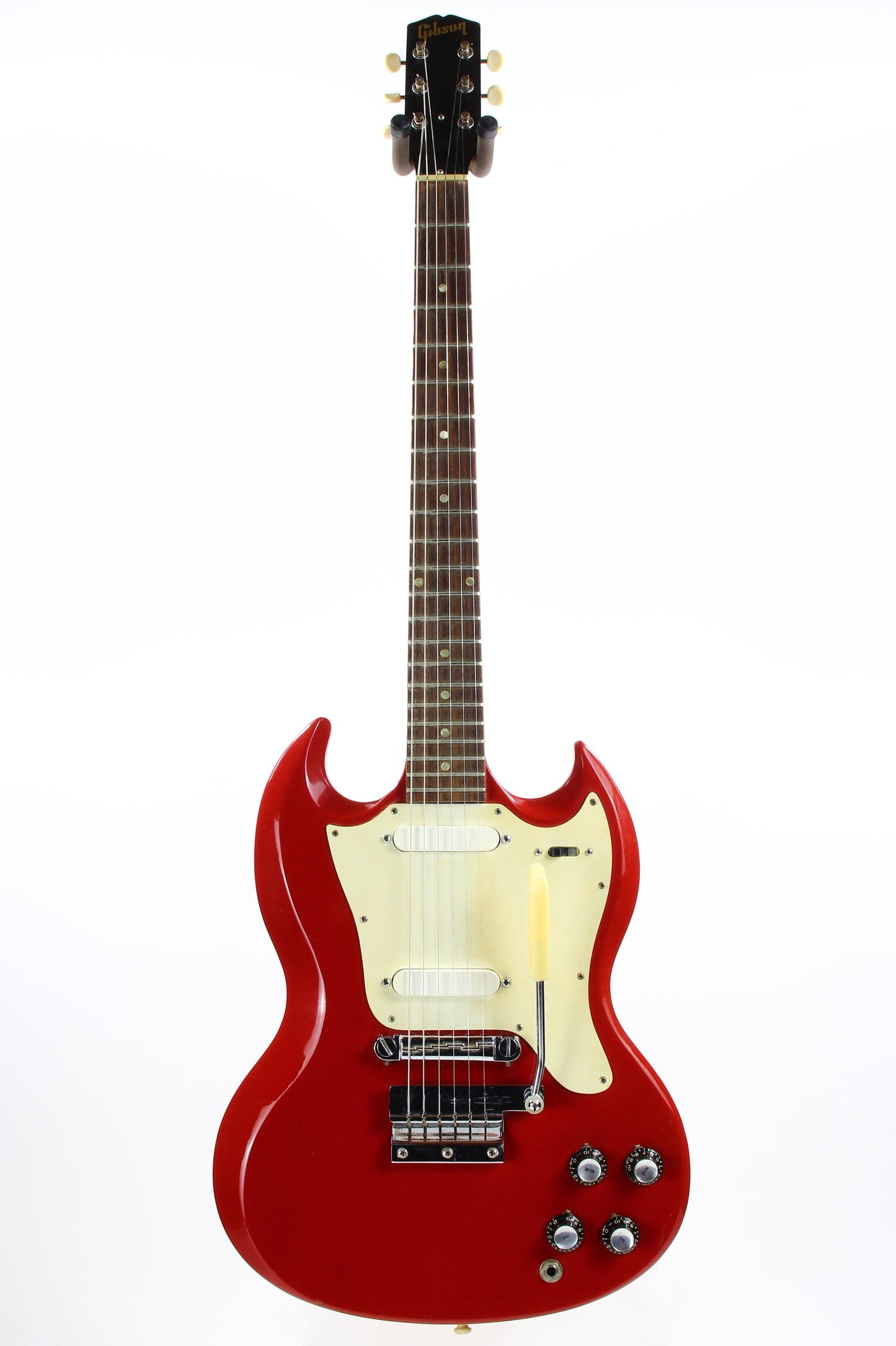 1966 Gibson SG Melody Maker D Vintage Electric Guitar FIRE ENGINE RED -- 100% Original w/ Case, Cardinal