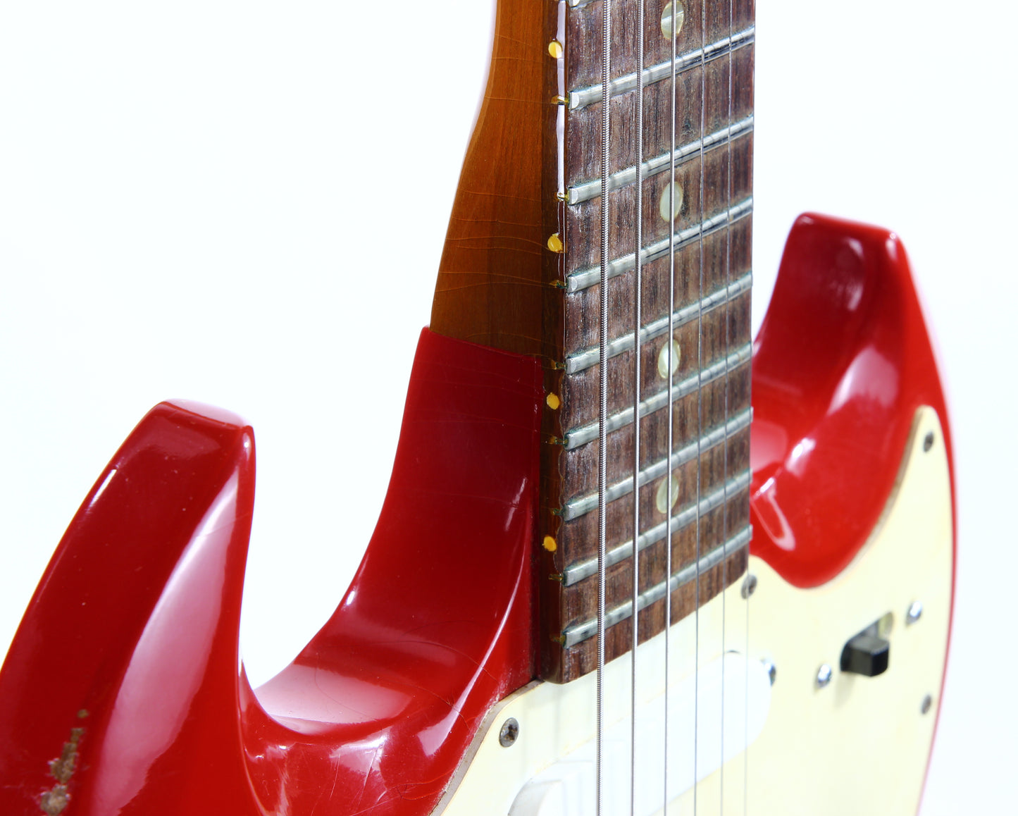 1966 Gibson SG Melody Maker D Vintage Electric Guitar FIRE ENGINE RED -- 100% Original w/ Case, Cardinal