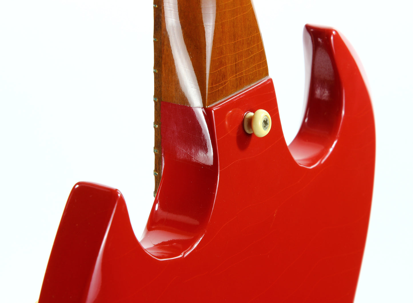 1966 Gibson SG Melody Maker D Vintage Electric Guitar FIRE ENGINE RED -- 100% Original w/ Case, Cardinal