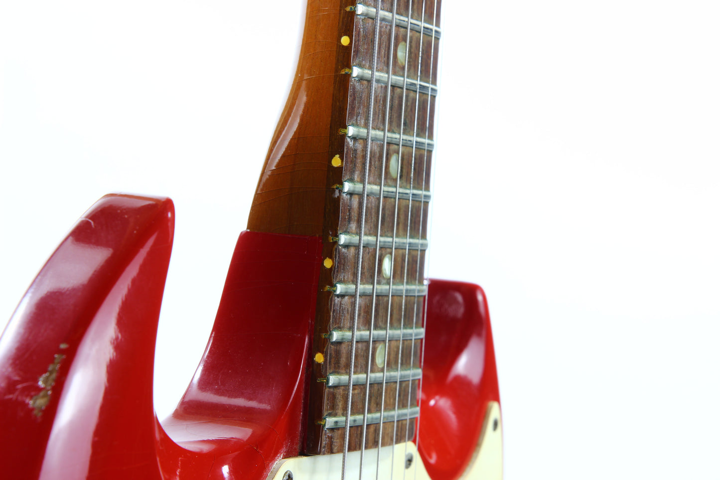 1966 Gibson SG Melody Maker D Vintage Electric Guitar FIRE ENGINE RED -- 100% Original w/ Case, Cardinal