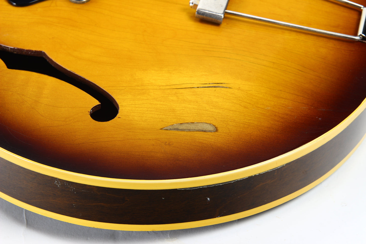 1961 Gibson ES-330 TD Sunburst Dot Neck Vintage Thinline Electric Guitar - Brown Lifton Case, 2 P90 Pickups! es335