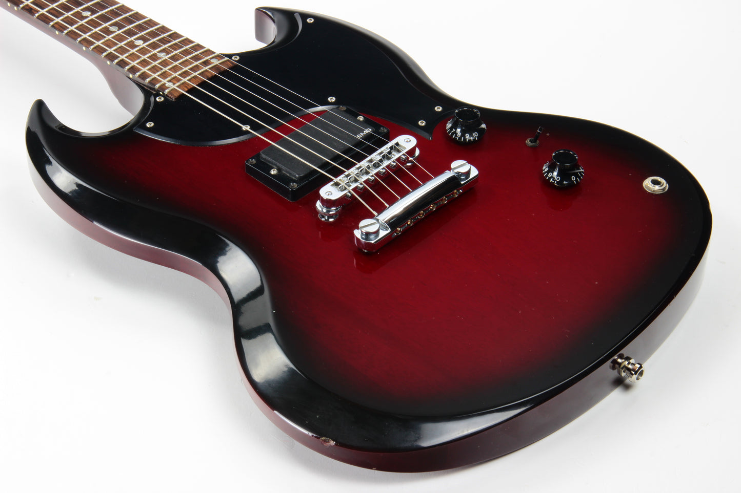 1998 Gibson SG-X Dark Wineburst w/ Black Pickguard! EMG Pickup! les paul 90 i 1
