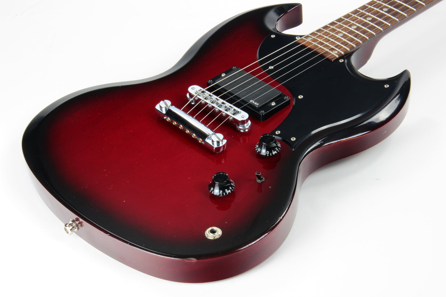 1998 Gibson SG-X Dark Wineburst w/ Black Pickguard! EMG Pickup! les paul 90 i 1