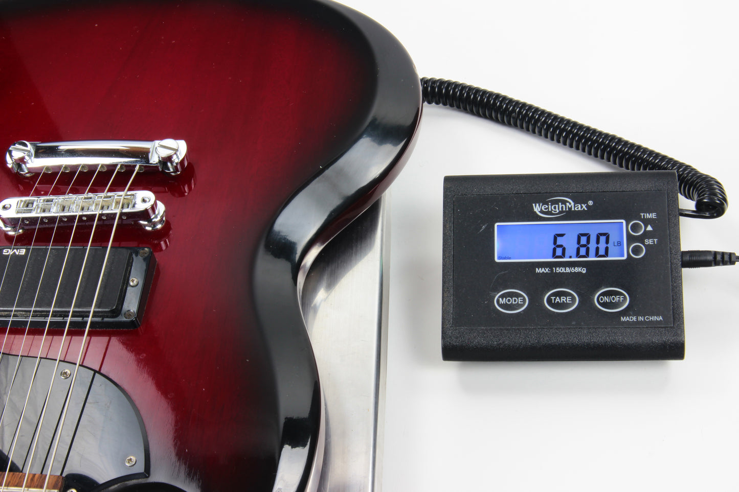 1998 Gibson SG-X Dark Wineburst w/ Black Pickguard! EMG Pickup! les paul 90 i 1