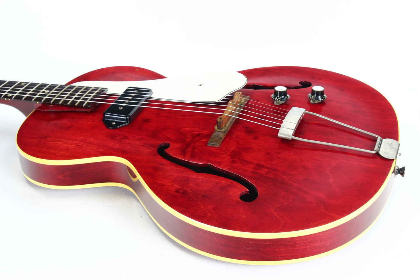 1961 Epiphone Century E422T Royal Burgundy Vintage Thinline - James Bay Gibson ES-125T Cherry