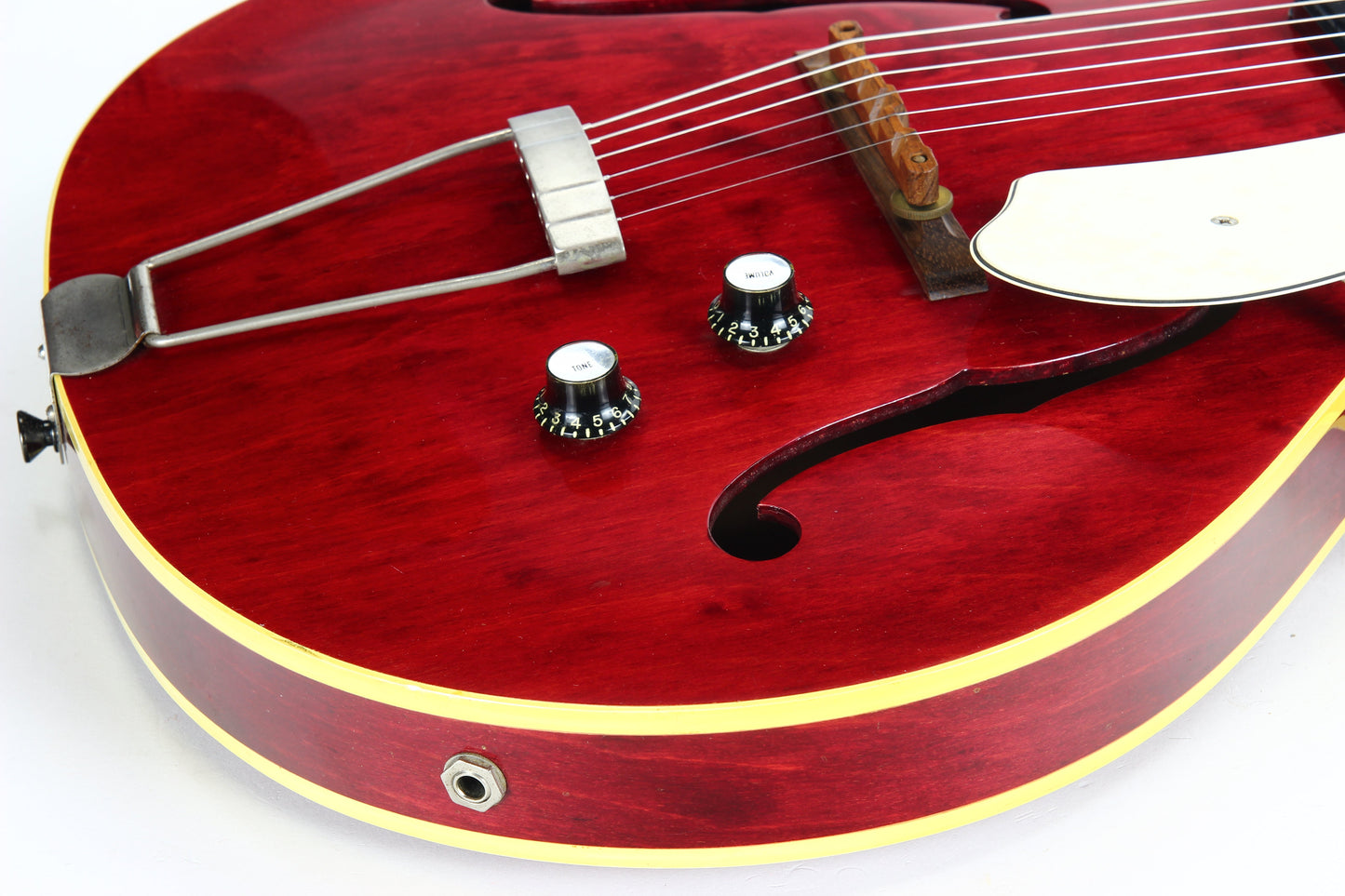 1961 Epiphone Century E422T Royal Burgundy Vintage Thinline - James Bay Gibson ES-125T Cherry