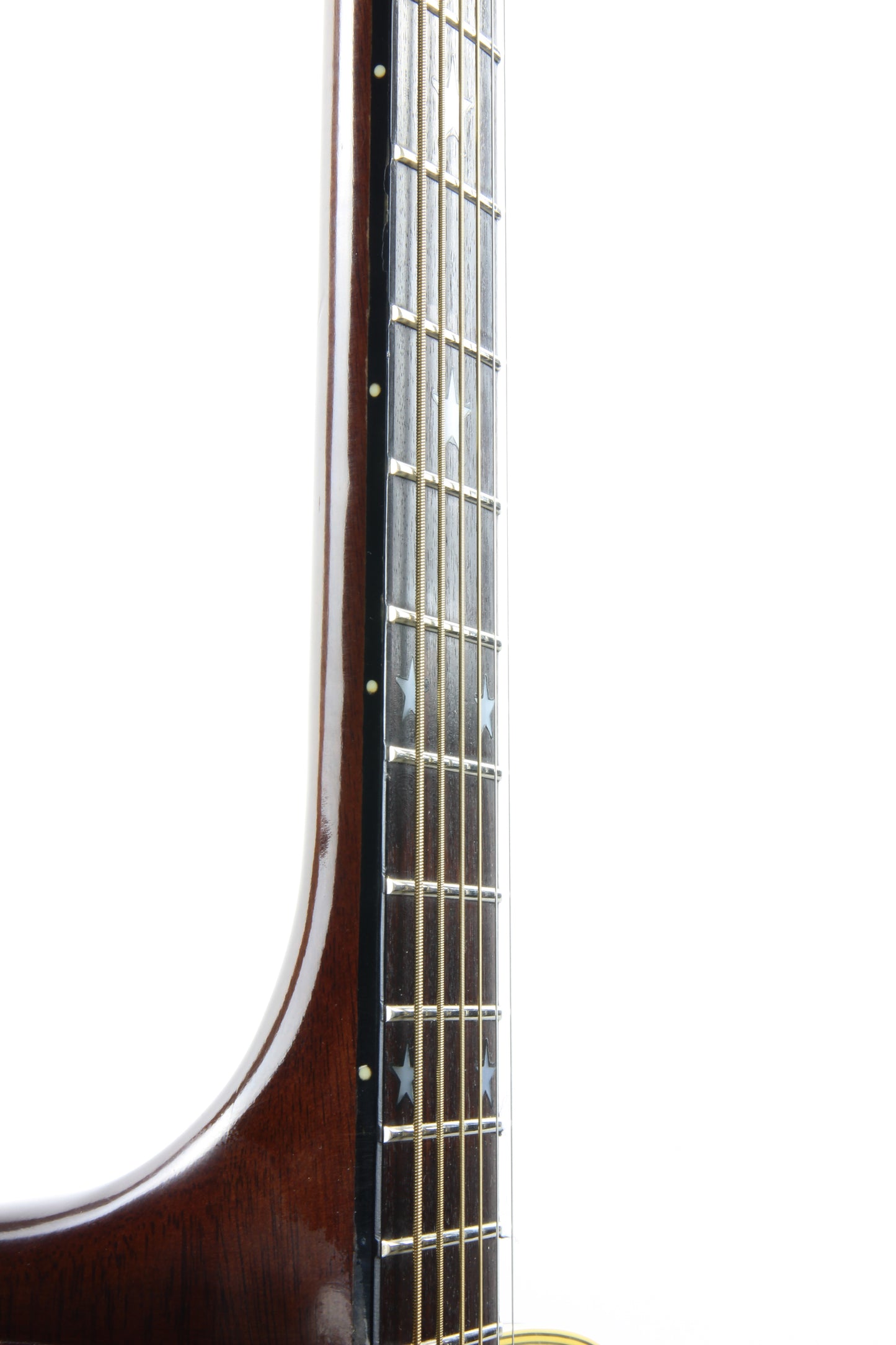 1980 Morris WJ-25 Natural Everly Brothers Gibson J-180 Japan Copy - Star Inlays, Double Pickguard