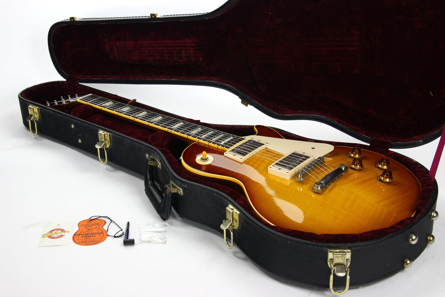 1999 Gibson '59 Reissue 40th Anniversary Les Paul 1959 Custom Shop Historic LP R9 - FLAMETOP!