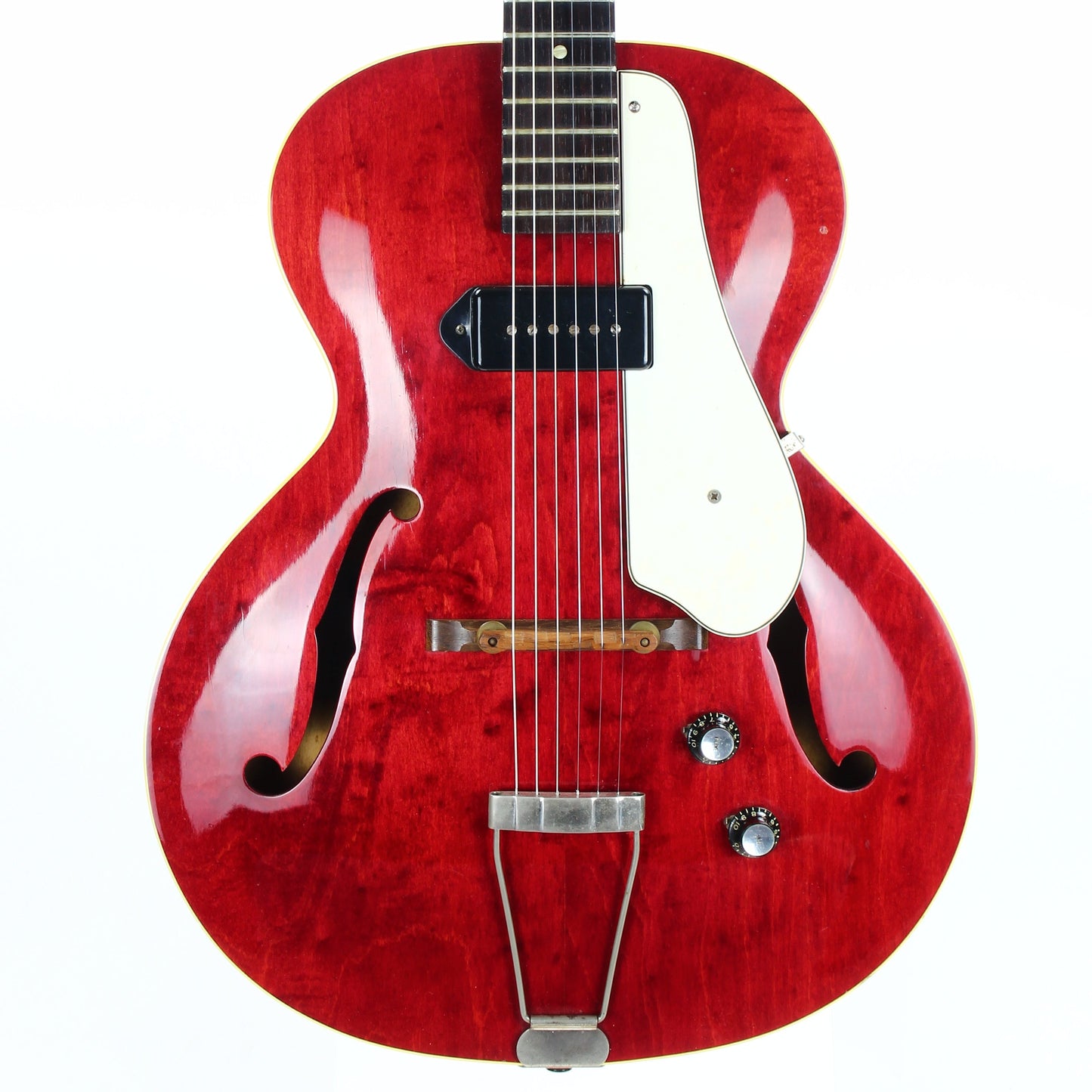 1961 Epiphone Century E422T Royal Burgundy Vintage Thinline - James Bay Gibson ES-125T Cherry