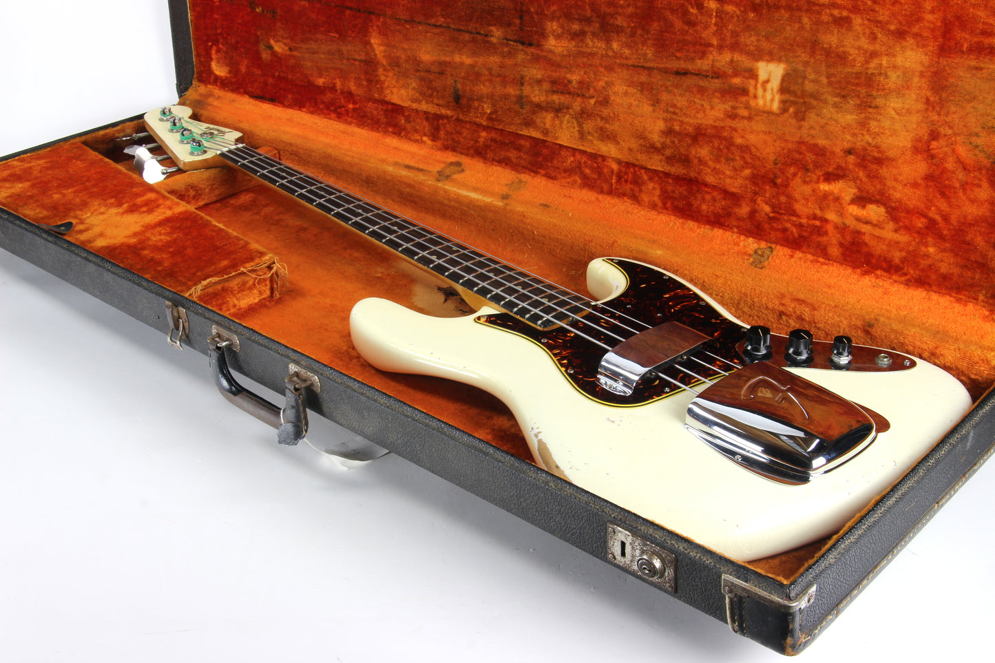 1964 Fender Jazz Bass Olympic White - Matching Headstock, Pre-CBS, Vintage L-Series!