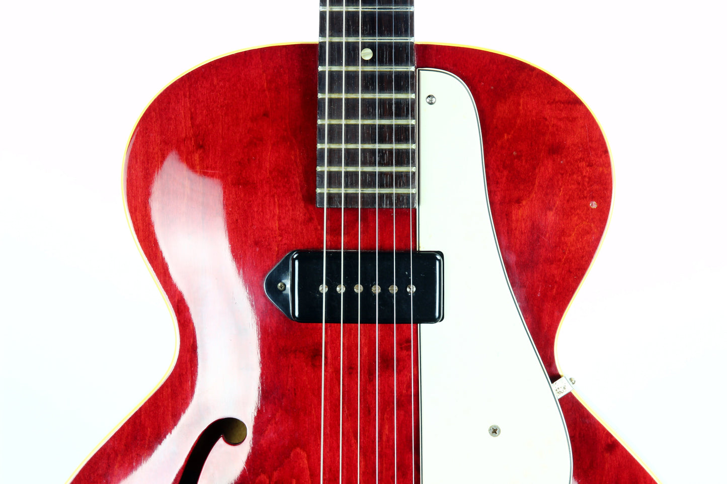 1961 Epiphone Century E422T Royal Burgundy Vintage Thinline - James Bay Gibson ES-125T Cherry