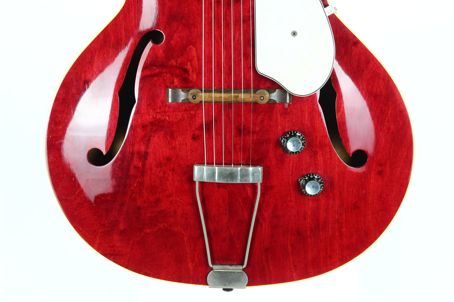 1961 Epiphone Century E422T Royal Burgundy Vintage Thinline - James Bay Gibson ES-125T Cherry