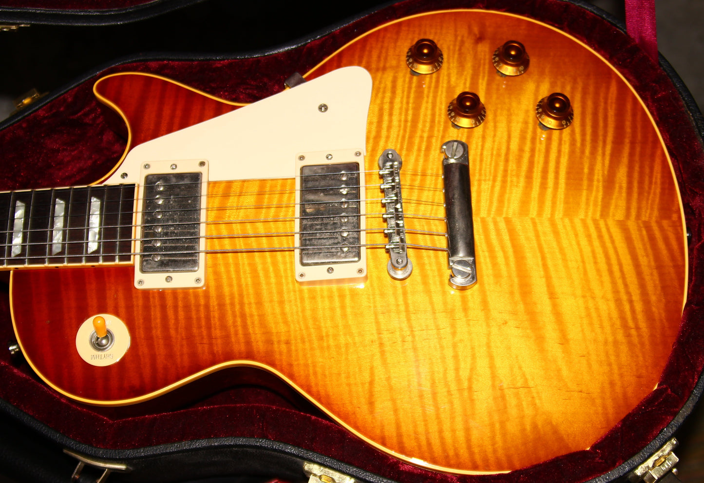 1999 Gibson '59 Reissue 40th Anniversary Les Paul 1959 Custom Shop Historic LP R9 - FLAMETOP!