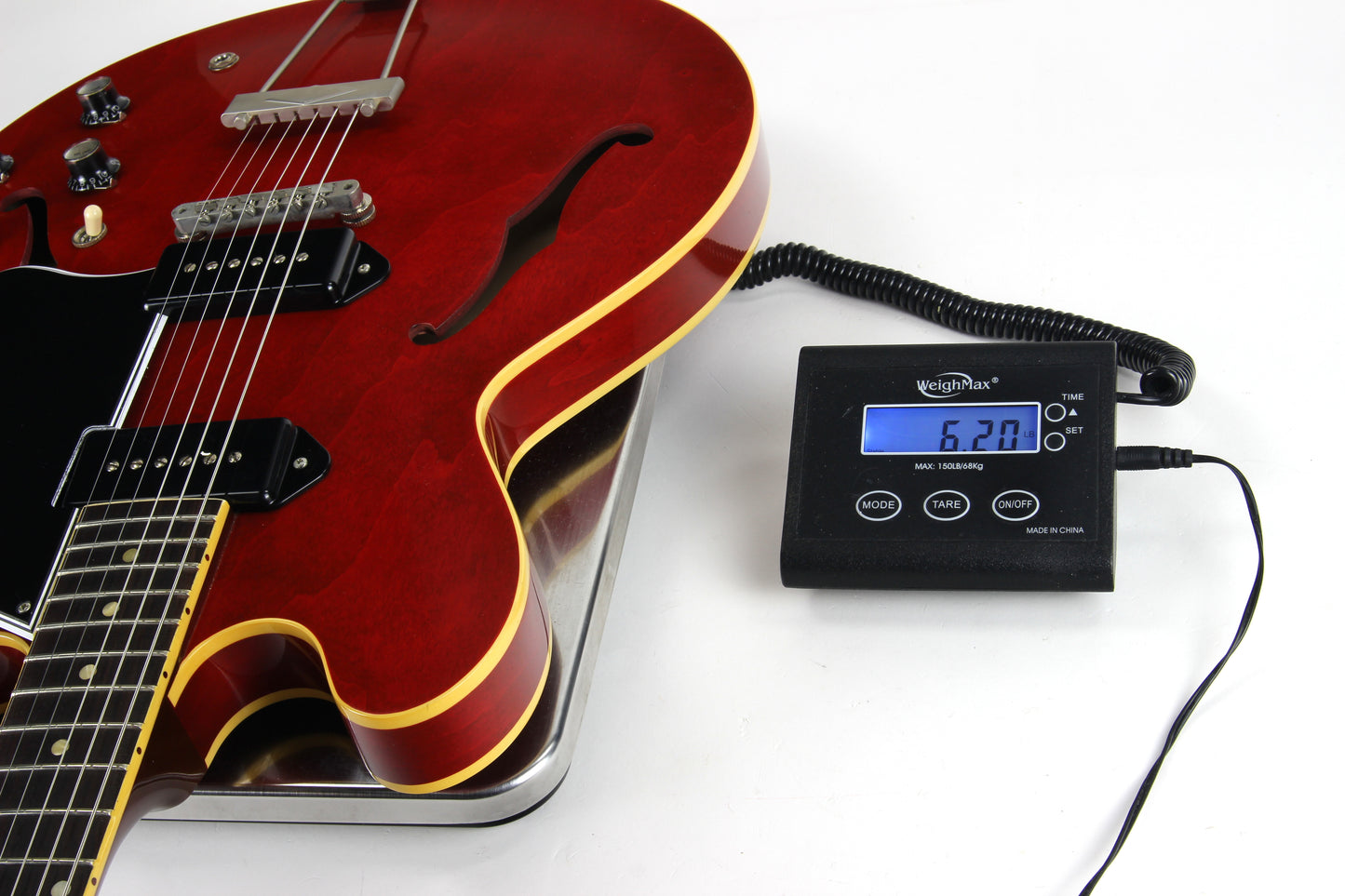 2019 Gibson Custom Shop Memphis 1961 ES-330 Cherry VOS Reissue - Dot Neck, Demo, Historic, MHS P90's '61