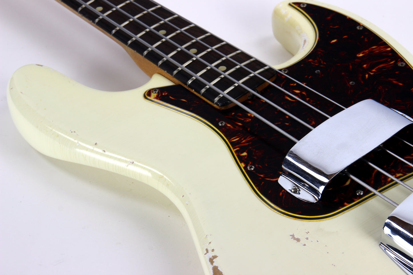 1964 Fender Jazz Bass Olympic White - Matching Headstock, Pre-CBS, Vintage L-Series!